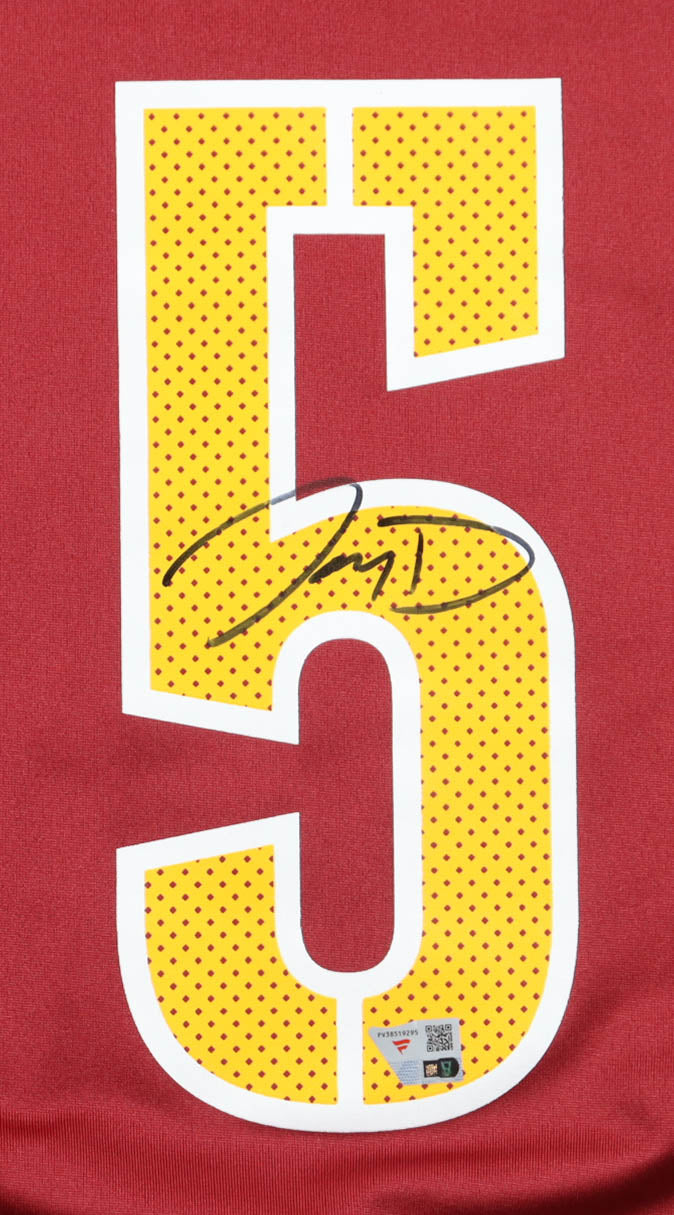 Jayden Daniels Signed Washington Commanders Nike NFL Jersey Fanatics Hologram COA