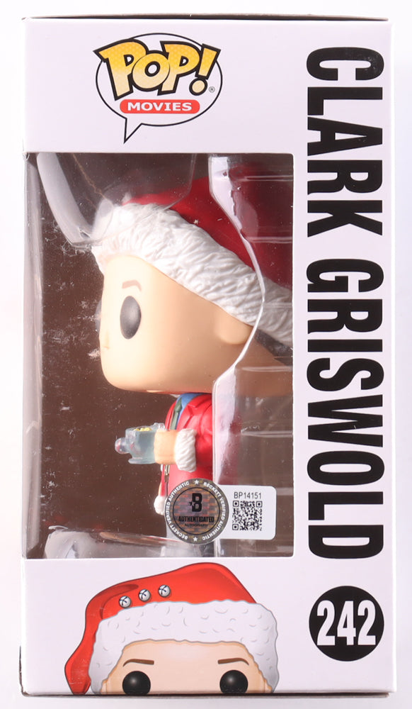 Chevy Chase Signed National Lampoon's Christmas Vacation #242 Clark Griswold Funko Pop — Beckett COA