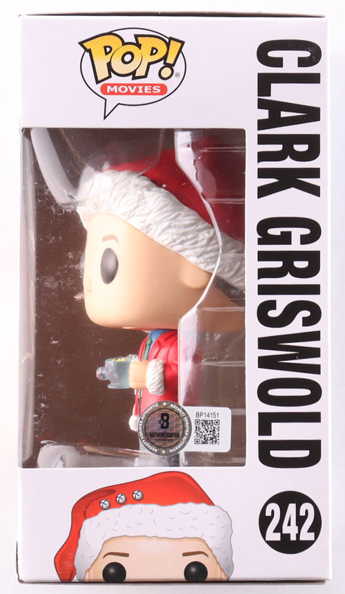 Chevy Chase Signed National Lampoon's Christmas Vacation #242 Clark Griswold Funko Pop — Beckett COA