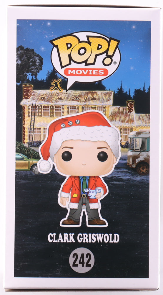 Chevy Chase Signed National Lampoon's Christmas Vacation #242 Clark Griswold Funko Pop — Beckett COA