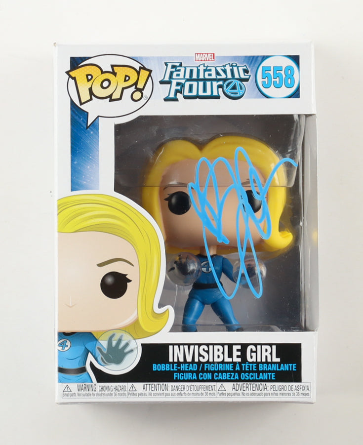 Jessica Alba Signed Fantastic Four Invisible Girl #558 Funko Pop Vinyl Figure ACOA COA