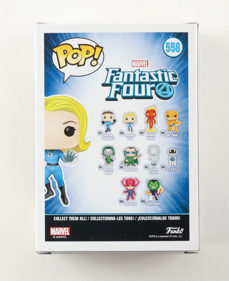 Jessica Alba Signed Fantastic Four Invisible Girl #558 Funko Pop Vinyl Figure ACOA COA