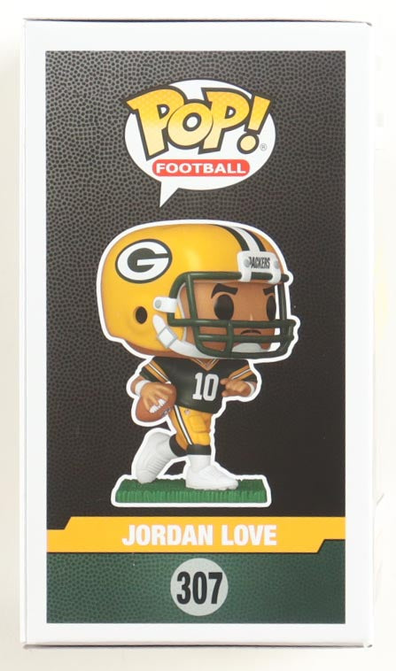 Jordan Love Signed Packers #307 Funko Pop! Figure (Beckett Authenticated)